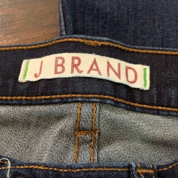 J Brand dark wash slim boot leg Starless jeans size 30 - Picture 6 of 14